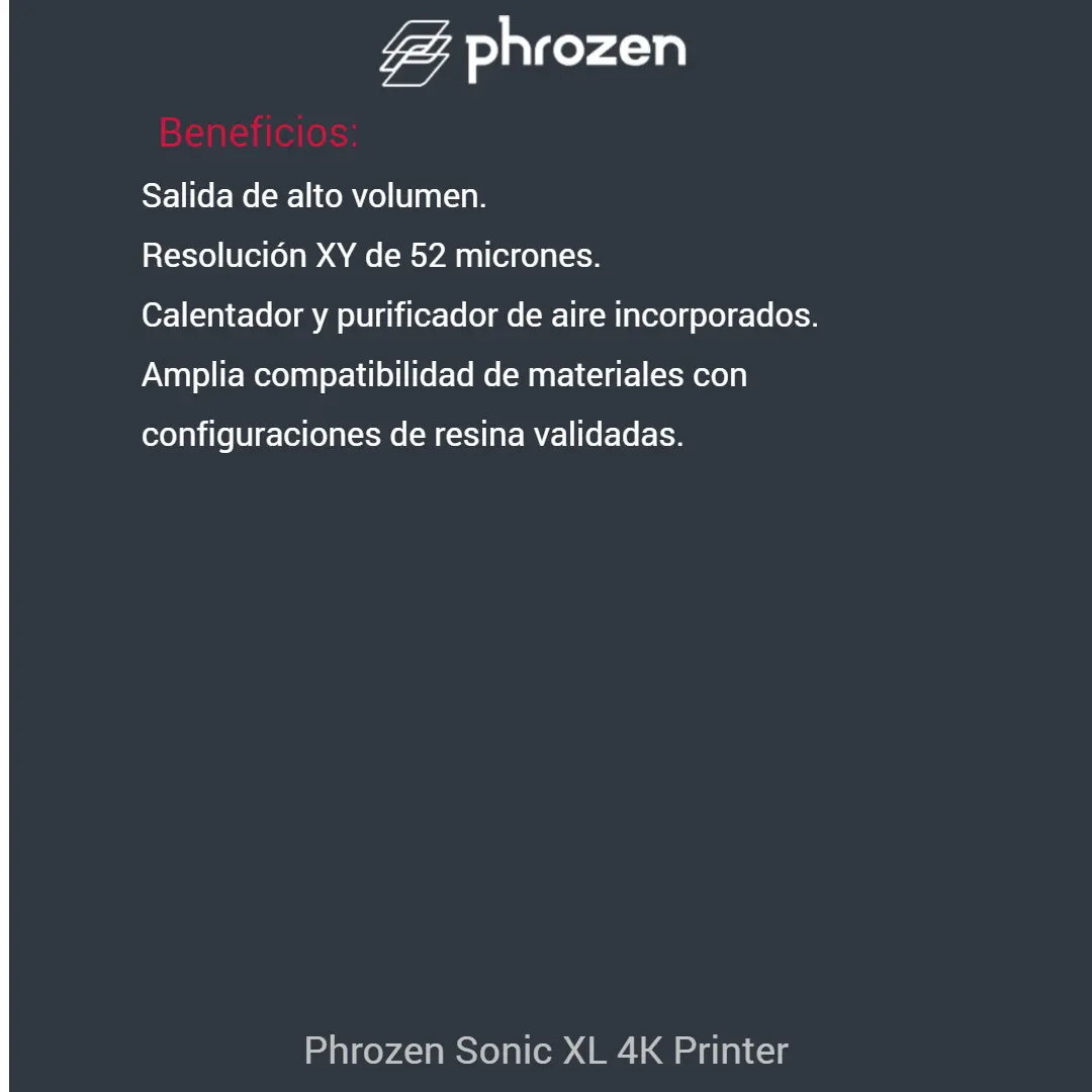 Magma - productos Phrozen