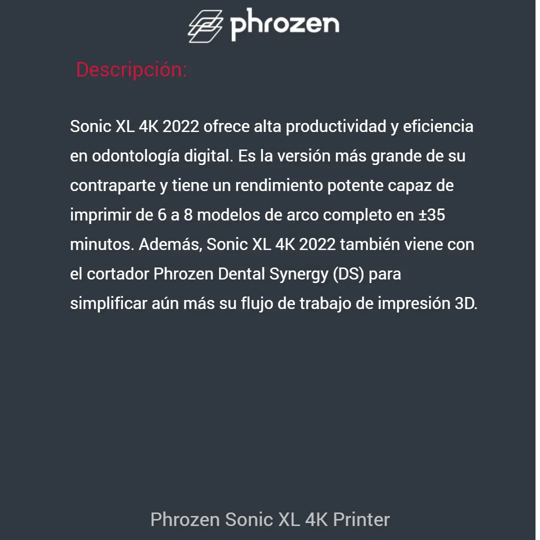 Magma - productos Phrozen