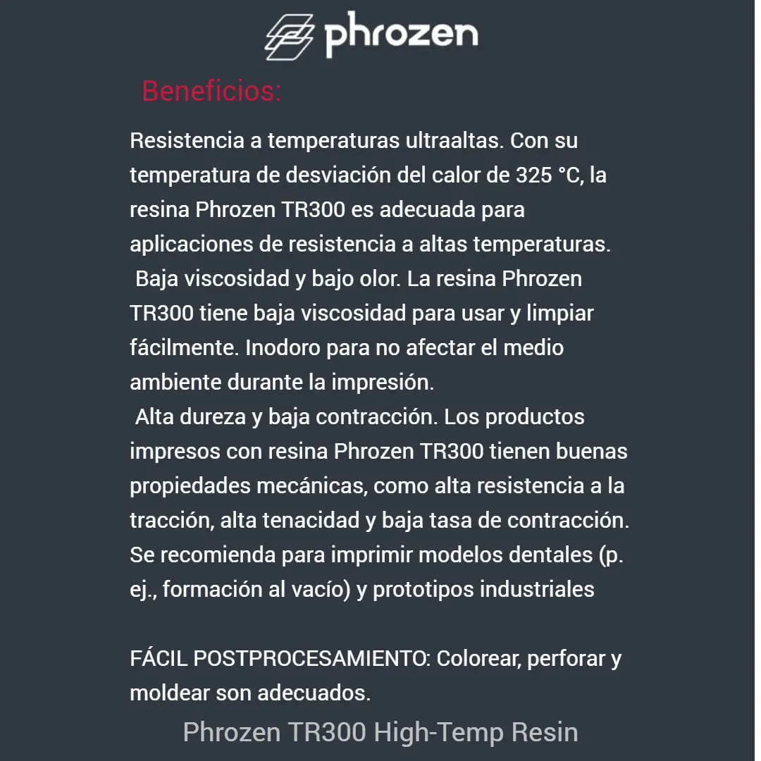 Magma productos Phrozen